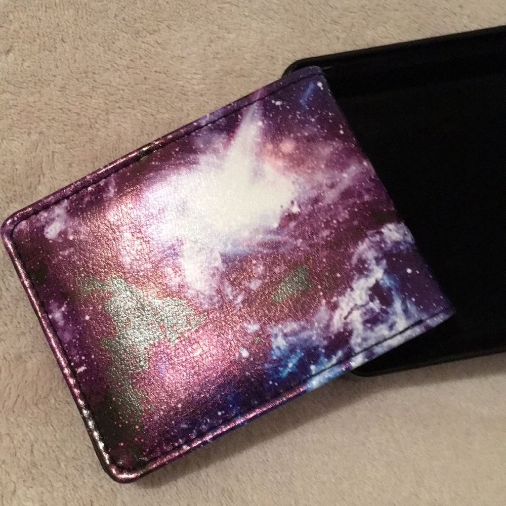 Cosmic Galaxy Wallet by Buckle Down NWT - Picture 3 of 8